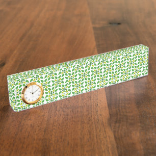 Bladpatroon, patroon van bladeren, groene bladeren naambordje