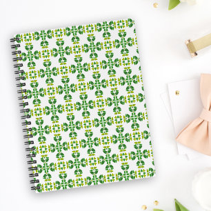 Bladpatroon, Patroon Van Bladeren, Groene Bladeren Notitieboek
