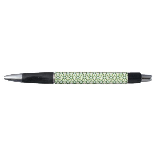 Bladpatroon, Patroon Van Bladeren, Groene Bladeren Pen (Voorkant)