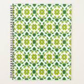 Bladpatroon, Patroon Van Bladeren, Groene Bladeren Planner (Voorkant)