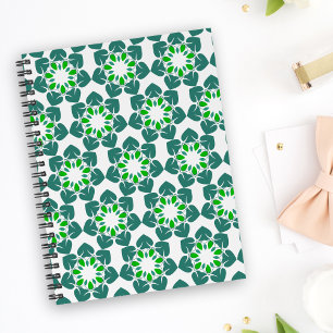Bladpatroon, patroon van bladeren, groene bladeren planner