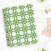 Bladpatroon, patroon van bladeren, groene bladeren planner