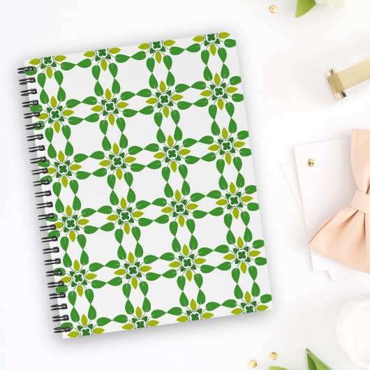 Bladpatroon, patroon van bladeren, groene bladeren planner