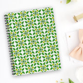 Bladpatroon, patroon van bladeren, groene bladeren planner