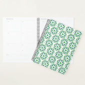 Bladpatroon, patroon van bladeren, groene bladeren planner (Display)