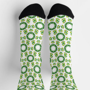 Bladpatroon, Patroon Van Bladeren, Groene Bladeren Sokken