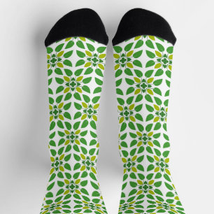 Bladpatroon, Patroon Van Bladeren, Groene Bladeren Sokken