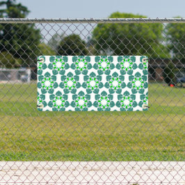 Bladpatroon, patroon van bladeren, groene bladeren spandoek