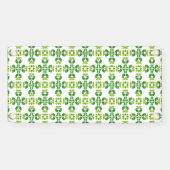 Bladpatroon, patroon van bladeren, groene bladeren spandoek (Horizontaal)