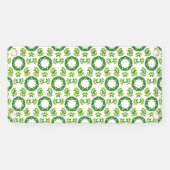 Bladpatroon, patroon van bladeren, groene bladeren spandoek (Horizontaal)