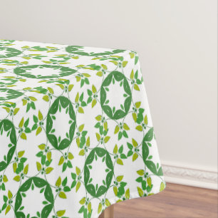 Bladpatroon, Patroon Van Bladeren, Groene Bladeren Tafelkleed
