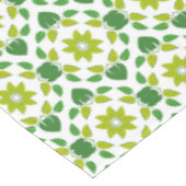 Bladpatroon, patroon van bladeren, groene bladeren tafelkleed (Gekanteld)