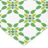 Bladpatroon, patroon van bladeren, groene bladeren tafelkleed (Gekanteld)