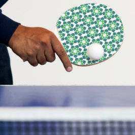 Bladpatroon, Patroon Van Bladeren, Groene Bladeren Tafeltennisbatje
