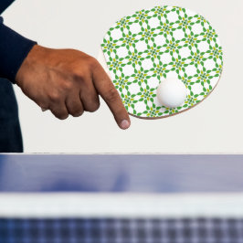 Bladpatroon, Patroon Van Bladeren, Groene Bladeren Tafeltennisbatje