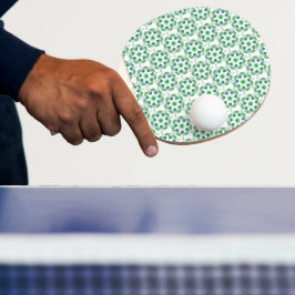 Bladpatroon, Patroon Van Bladeren, Groene Bladeren Tafeltennisbatje