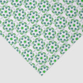 Bladpatroon, patroon van bladeren, groene bladeren tissuepapier (Detail)