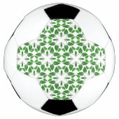 Bladpatroon, patroon van bladeren, groene bladeren voetbal (Voorkant)