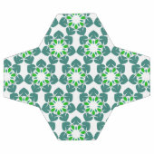 Bladpatroon, patroon van bladeren, groene bladeren voetbal (Enkel)