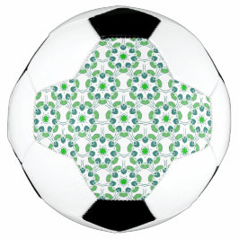 Bladpatroon, Patroon Van Bladeren, Groene Bladeren Voetbal