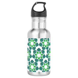 Bladpatroon, Patroon Van Bladeren, Groene Bladeren Waterfles