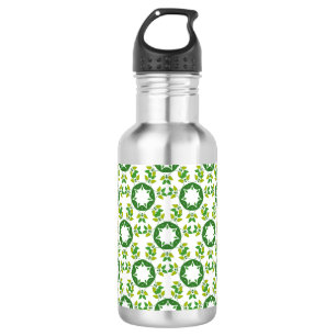 Bladpatroon, Patroon Van Bladeren, Groene Bladeren Waterfles