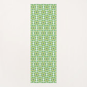 Bladpatroon, patroon van bladeren, groene bladeren yogamat (Voorkant)
