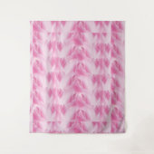 bladpatroon, roze wandkleed (Voorkant)