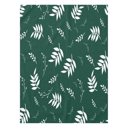 bladpatroon tafelkleed (Voorkant)