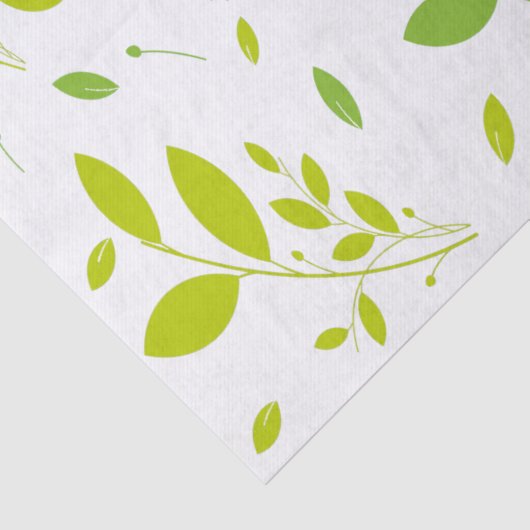 bladpatroon tissuepapier (Detail)