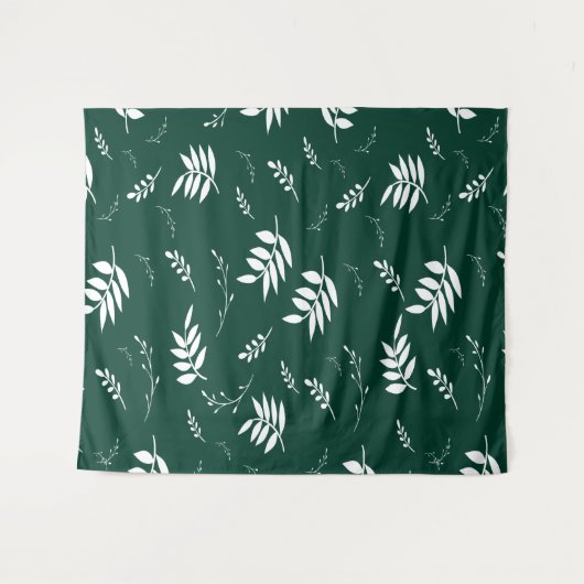 bladpatroon wandkleed (Voorkant (horizontaal))