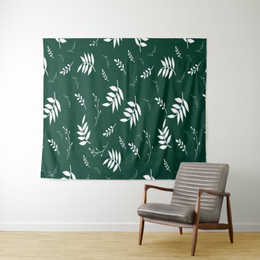 bladpatroon wandkleed (In Situ (horizontaal))