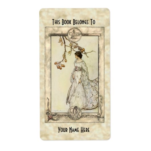 Bladplaat Etiket (Voorkant)