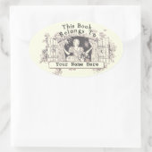 Bladplaat Ovale Sticker (Tas)