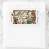 Bladplaat Rechthoekige Sticker (Tas)