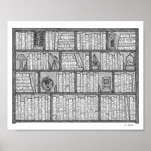 Bladplank #10 poster (Voorkant)