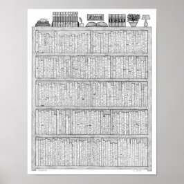 Bladplank nr. 8 poster