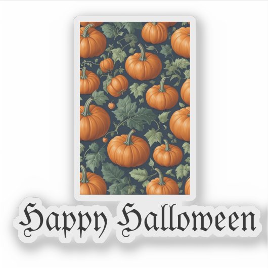 Bladpompoenpleister Sticker (Voorkant)