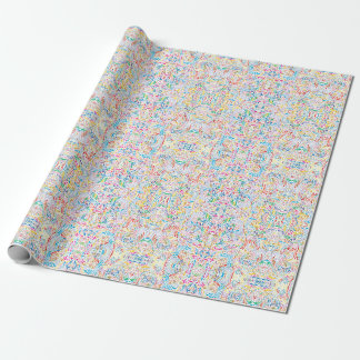 Bladrijke Elegantie: Inpakpapier van ZazzleWrapMag