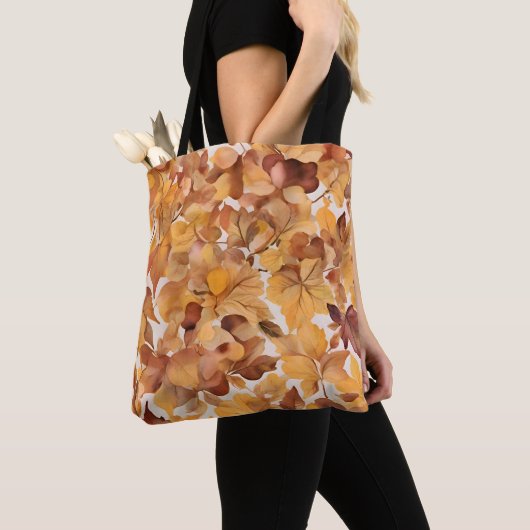 Bladrijke Kleurschakeringen Tote Bag (Dichtbij)
