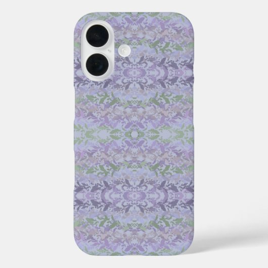 Bladrijke Kruipende Wingerd Tekenpatroon Met Paste Case-Mate iPhone Case (Achterkant)
