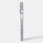 Bladrijke Kruipende Wingerd Tekenpatroon Met Paste Case-Mate iPhone Case (Achterkant / Links)