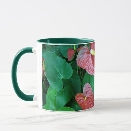 bladrijke planten mok (Links)