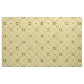 Bladrol kwatrefoils & bloempatroon stof (Yard (91,4 cm))