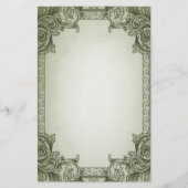 Bladrollen - groen briefpapier (Voorkant)