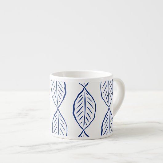 bladrooster espresso kop (Voorkant rechts)