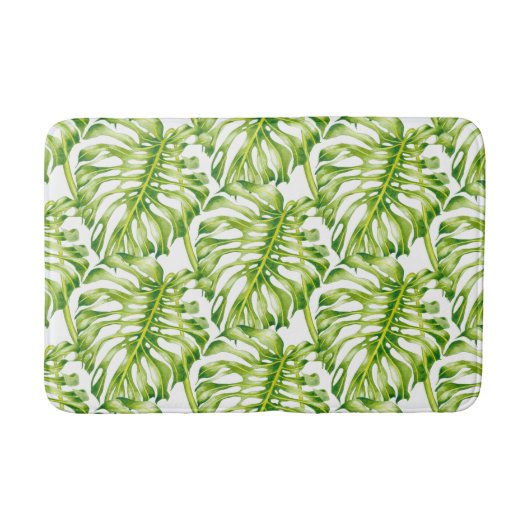 Bladsculpturen op een badmat (Voorkant)