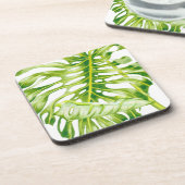 Bladsculpturen op een Set van Onderzetters (2) (Linkerzijde)