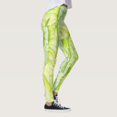 Bladsculpturen op Leggings (Rechts)