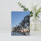 bladsilhouet briefkaart (Staand voorkant)
